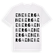 White t-shirt med Eneberga ordlek t-shirt