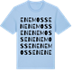 Blue Soul t-shirt med Enemossen ordlek t-shirt