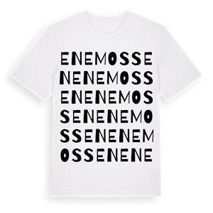 Enemossen ordlek t-shirt – ekologisk bomull t-shirt från Pinshirt