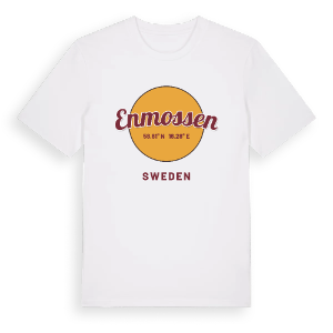 Enmossen cirkel t-shirt – ekologisk bomull t-shirt från Pinshirt