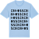 Blue Soul t-shirt med Enmossen ordlek t-shirt