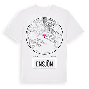 Ensjön t-shirt – ekologisk bomull t-shirt från Pinshirt