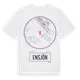 White t-shirt med Ensjön t-shirt