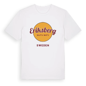 Eriksberg cirkel t-shirt – ekologisk bomull t-shirt från Pinshirt