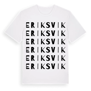 Eriksvik ordlek t-shirt – ekologisk bomull t-shirt från Pinshirt
