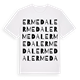 Ermedal ordlek t-shirt