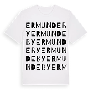 Ermundeby ordlek t-shirt – ekologisk bomull t-shirt från Pinshirt