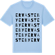 Blue Soul t-shirt med Ervasteby ordlek t-shirt