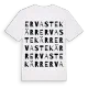 Ervastekärr ordlek t-shirt