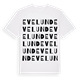Evelund ordlek t-shirt