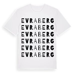 Evraberg ordlek t-shirt – ekologisk bomull t-shirt från Pinshirt