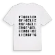 Fågelberg ordlek t-shirt