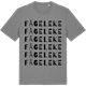 Mid Heather Gray t-shirt med Fågeleke ordlek t-shirt