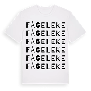 Fågeleke ordlek t-shirt – ekologisk bomull t-shirt från Pinshirt