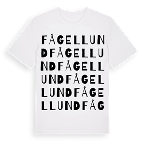 Fågellund ordlek t-shirt – ekologisk bomull t-shirt från Pinshirt
