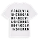 Fågelviks herrgård ordlek t-shirt