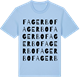 Blue Soul t-shirt med Fagerbo ordlek t-shirt