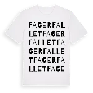 Fagerfallet ordlek t-shirt – ekologisk bomull t-shirt från Pinshirt