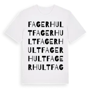 Fagerhult ordlek t-shirt – ekologisk bomull t-shirt från Pinshirt