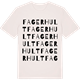 Vintage White t-shirt med Fagerhult ordlek t-shirt