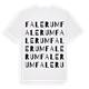 Falerum ordlek t-shirt