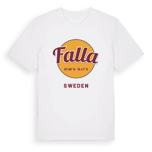 Falla cirkel t-shirt – ekologisk bomull t-shirt från PinShirt