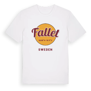 Fallet cirkel t-shirt – ekologisk bomull t-shirt från Pinshirt