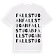 Fallstugan ordlek t-shirt