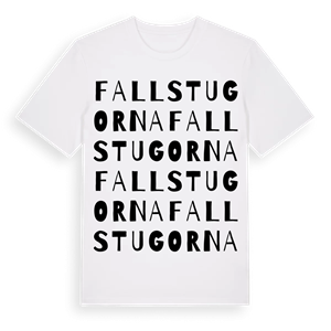 Fallstugorna ordlek t-shirt – ekologisk bomull t-shirt från Pinshirt
