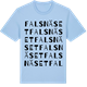 Blue Soul t-shirt med Falsnäset ordlek t-shirt