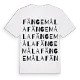 Fängemåla ordlek t-shirt
