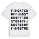 Fångstgrop ordlek t-shirt