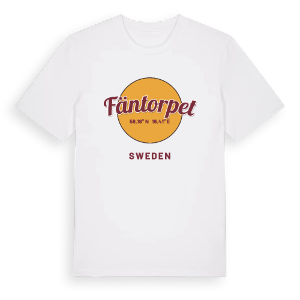 Fäntorpet cirkel t-shirt – ekologisk bomull t-shirt från Pinshirt