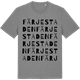Mid Heather Gray t-shirt med Färjestaden ordlek t-shirt