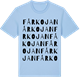 Blue Soul t-shirt med Fårkojan ordlek t-shirt