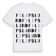 Filipslund ordlek t-shirt