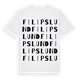 Filipslund ordlek t-shirt