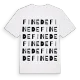 Finede ordlek t-shirt