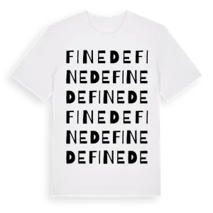 Finede ordlek t-shirt – ekologisk bomull t-shirt från Pinshirt