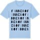 Blue Soul t-shirt med Finnebo ordlek t-shirt