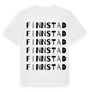 Finnstad ordlek t-shirt – ekologisk bomull t-shirt från Pinshirt