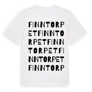 Finntorpet ordlek t-shirt – ekologisk bomull t-shirt från Pinshirt