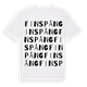 White t-shirt med Finspång ordlek t-shirt