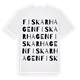 Fiskarhagen ordlek t-shirt