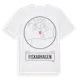 White t-shirt med Fiskarhagen t-shirt