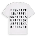 Fiskarp ordlek t-shirt