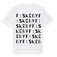 Fiskeby ordlek t-shirt
