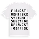 Fiskestigen ordlek t-shirt