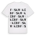Fiskviken ordlek t-shirt