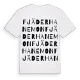 Fjäderhanemon ordlek t-shirt